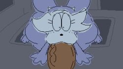 16:9 2d_animation animated anthro ass big_butt big_ears big_penis bodily_fluids breasts brown_penis bubble_butt bunny_costume bunoo_(thadeef3) butt_squish clothing costume cum cum_in_mouth cum_inside cum_pool cumflated_belly deer duo ejaculation eyewear fellatio female female/female frame_by_frame freckles genital_fluids genitals glasses hair humanoid inflation inflation intersex intersex/female kangaroo latte_(thadeef3) leaking_cum macropod mammal marsupial messy_hair one_eye_closed oral penile penis sex signature simple_background squish stressed thadeef3 toony toony_expression toony_eyes widescreen wink