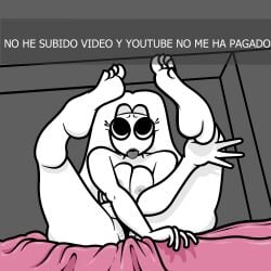ahe_gao big_ass big_breasts big_eyes breasts eyes_rolling_back eyes_up feet female hairy_pussy lips naked pussy pussy_lips snapchat thighs thong white_body white_hair xiaro