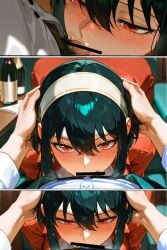 1boy 1girls 2025 age_difference ai_generated areolae assassin bed big_breasts big_penis big_sister black_hair blood_related blowjob blush breasts breasts_out brother brother_and_sister censor_bar censored censored_penis cheating cheating_wife clothed clothed_female clothed_male couch deepthroat drunk duo fellatio female female_focus huge_breasts huge_cock incest indoors large_breasts large_penis light-skinned_female light_skin male male/female naked naked_female nipples no_bra older_female older_sister oral oral_sex red_eyes sibling_incest siblings spy_x_family straight wine_glass yor_briar yor_forger younger_brother younger_male yuri_briar