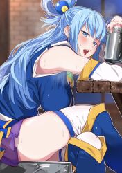 aqua (konosuba) fan art