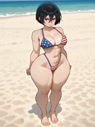 mikasa ackerman from attack on titan by dshert