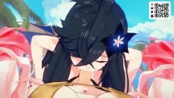 3d animated beach bikini elsword female futa_on_female futanari giver_pov golden_bikini intersex koikatsu laby_(elsword) nisha_(elsword) pov pov_eye_contact sound tagme video vostrumdeus