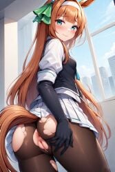 silence suzuka (umamusume) from umamusume by liltigerx