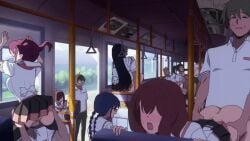 2d 2d_animation altered_common_sense animated anime big_breasts bouncing_breasts breasts bus bus_interior bus_sex casual change_in_common_sense clothed clothed_sex clothing common_sense_change doggy_style ecchi face_sitting female free_use glasses group group_sex happy_trance human human_sex_toy hypercasual implied_cowgirl_position indoors male moaning moaning_only multiple_boys multiple_girls nukigee_mitai_na_shima_ni_sunderu_watashi_wa_dou_surya_ii_desu_ka? nukitashi:_the_animation oral orgy orgy_sex pale_skin panties panties_aside public public_indecency public_sex pussy school school_uniform schoolgirl sex sex_from_behind sexual_relief_duty shorter_than_10_seconds skimpy skimpy_clothes straight tagme vaginal_penetration vaginal_sex