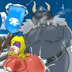 after_kiss ass beard belt big_ass candy_kong closed_eyes clothed_male_nude_female cock_ring cum_in_pussy cum_inside donkey_kong_(series) donkey_kong_country donkey_kong_country_tropical_freeze feeling_pleasured female furry_only horns ice interspecies lord_fredrik male night nintendo norse norse_mythology ntr older_male overweight_male penis penis_in_pussy pussy scandinavian_mythology sex_from_behind size_difference snow snowmads tagme video_games viking walrus zesszoss2