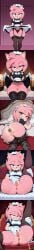 ai_generated amy_rose buttplug lingerie maid sonic_(series) wapomatic