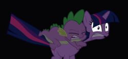 animal animated doggy_style friendship_is_magic my_little_pony smooth_skin spike spike_(mlp) twilight_sparkle_(mlp)