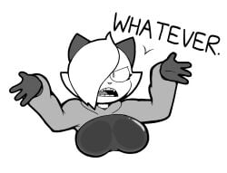 big_breasts breasts cleavage dewott emo_dewott_lmfao female furry huge_breasts lewdewott pokemon pokemon_(species) tagme