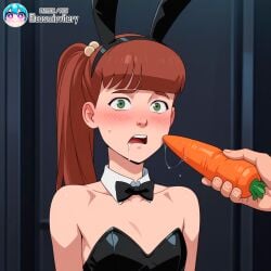 ai_generated bunny_ears bunny_girl bunnysuit carrot cosmicvitery invincible invincible_(tv_series) monster_girl_(invincible) suggestive