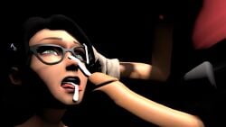 cum_face female miss_pauling scout_(team_fortress_2) straight team_fortress_2 tf2