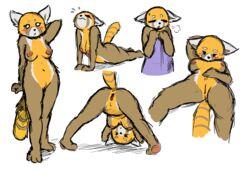 retsuko from aggressive retsuko by the-minuscule-task