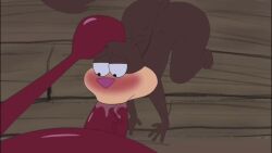 1boy 1girls animated anthro anthro_on_anthro arthropod blowjob brown_fur crab crustacean fellatio female furry interspeices male/female mr_krabs naked naked_female nickelodeon on_knees parody red_body retro rodent sandy_cheeks sex spanky15 spongebob_squarepants spongebob_squarepants_(series) squirrel straight straight_sex tagme tail video