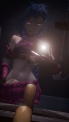 1futa 3d blender bulge bulge_through_clothing camera camera_flash camera_view clothed futanari goopyr34 jinx_(league_of_legends) league_of_legends light_skin mirror pale_skin pants_pulled_down penis_visible_through_clothing phone selfie selfie_pose solo solo_futa