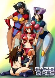 jun hono from great mazinger by jilpoong17