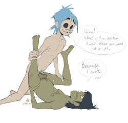 2d (gorillaz) from gorillaz by mefjeff
