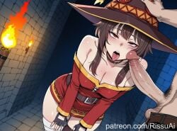 megumin from ahe gao by rissuai