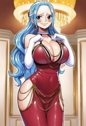 nefertari vivi from one piece by 23 ai illust