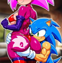 ai_generated anthro ass ass_focus ass_grab ass_squeeze blue_body booty breasts brother_and_sister brother_and_sister_(lore) couple female from_behind grab green_eyes hug hungry hungry_for_more imminent_sex incest indoors looking_at_another looking_at_partner looking_back looking_pleasured love lovely magenta_fur male male/female night penis pink_hair round_ass round_butt seductive seductive_look seductive_smirk sibling_romance smirk sonia_the_hedgehog sonic_(series) sonic_the_hedgehog sonic_the_hedgehog_(series) sonic_underground straight tattoo_on_butt