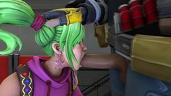 1futa 1girls 3d animated balls constructor_penny deepthroat dickgirl erection fellatio female female_focus fortnite fortnite:_battle_royale fortnite:_save_the_world futa futanari green_hair gynomorph intersex irrumatio male male/female no_sound oral penis penny_(fortnite) source_filmmaker testicles video zenu zoey_(fortnite)