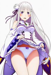 emilia (re:zero) from re:zero kara hajimeru isekai seikatsu by kairart