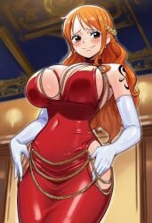 nami (one piece) from one piece by 23 ai illust