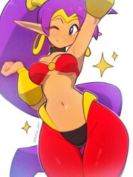shantae (character) from shantae by bushii