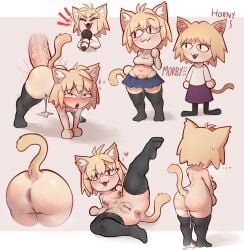 :3 :3c anus anus_peek ass ass asshole belly belly_button black_legwear black_thighhighs blonde_hair blue_bottomwear blue_skirt blush blush blush_lines breasts breasts_out bush bushy_pubes cat_ears cat_girl cat_humanoid cat_tail catgirl crop_top cum cum_drip cum_dripping_out_of_pussy cum_in_pussy cum_inside dripping_cum dripping_semen fangs fluffy_tail heart heart huge_cock human human_on_humanoid human_penetrating humanoid_penis large_ass large_thighs legs legs_apart legwear legwear_only medium_breasts melty_blood microphone miniskirt mouth neco-arc nipples oerba_yun_fang open_mouth presenting presenting_anus presenting_hindquarters presenting_pussy pubes pubic_hair pubic_hair_peek purple_skirt pussy pussy_peek red_eyes short_hair short_skirt shorter_female shortstack skirt smaller_female spiralburguer standing sweatdrop tail thick_thighs thighhighs tongue tongue_out tsukihime turtleneck type-moon white_sclera white_skin white_topwear yellow_hair