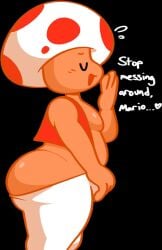 nes toad (mario) from mario (series) by vilepluff