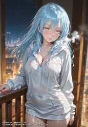 ai_female ai_generated blue_eyes breasts color colored female hell-pantsu hi_res nipples rimuru_tempest rule_63 tensei_shitara_slime_datta_ken wide_hips yellow_eyes
