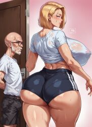 android 18 from dragon ball by maidmtk