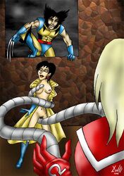 1girls 2005 2boys age_difference artist_request female interracial james_howlett jubilation_lee jubilee marvel marvel_comics older_male omega_red straight_hair uncensored wolverine_(x-men) x-men younger_female