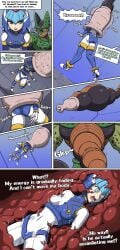 1girls 2025 2d 2d_(artwork) 2d_artwork absorb absorbing absorbtion absorption absorption_vore alternate_costume alternate_hairstyle ass big_ass big_breasts big_butt big_tail blue_eyes blue_hair breasts brown_eyes capcom cell_(dragon_ball) cell_vore comic crossover defeated defeated_heroine dragon_ball dragon_ball_z erect_nipples fairy_leviathan female flesh_tunnel flesh_wall fleshy_tentacle forced forced_vore heels huge_tail light-skinned_female light_skin long_hair male male_pred mega_man mega_man_zero nipples pale-skinned_female pale_skin pumping pumping_tail pussy reploid semi-perfect_cell short_hair short_hair_female slurping_tail sound_effects struggling_to_get_out sucking swallowed_alive swallowed_whole swallowing sweat sweating tail tail_bulge tail_fetish tail_grab tail_markings tail_motion tail_opening tail_pumping tail_pussy tail_vore tailwag text text_box vore yugerov
