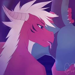 1boy 1girls 2017 2d 2d_animation animated anthro artist_name avi_(character) axis_(character) blue_body blue_eyes blue_scales cunnilingus dragon duo eipril ejaculation english_text facial_markings female female_orgasm frame_by_frame fur furred_dragon furry grey_body grey_scales hair horns implied_orgasm licking male male_focus multicolored_body multicolored_fur multicolored_scales no_sound oral orgasm original original_character original_characters pussy pussy_ejaculation red_body red_fur reptile scalie sex short_playtime solo_focus text tongue tongue_out two_tone_body two_tone_fur two_tone_scales vaginal_penetration vaginal_secretions watermark white_body white_fur white_hair year