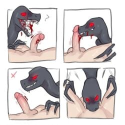 Biting Penis Rule 34 Image