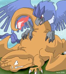 articuno charizard irene legendary_pokemon nintendo pokémon_(species) pokemon pokemon_(species)