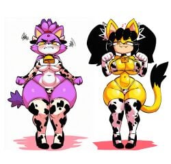 blaze the cat from sega by kimmythefem