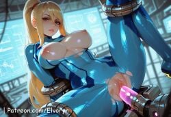 1girls ai_generated anal arms_behind_back artist_name ass balls bangs big_ass big_breast blonde_hair blue_eyes blush bondage bound breasts breasts_apart clitoris collarbone completely_nude cowgirl_position dildo_in_pussy elvoryn facial female fucked_silly heart heart-shaped_pupils large_breasts long_hair looking_at_viewer male metroid mole navel nintendo nipples nude open_mouth overflow patreon patreon_username pink_nipple ponytail pussy rolling_eyes saliva samus_aran sex sex_toy solo_focus spread_legs straight sweat symbol-shaped_pupils testicles thighs tongue tongue_out trembling uncensored urethral_insertion urethral_penetration web_address zero_clothes_samus