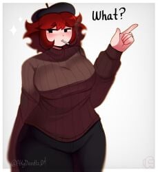 akydoodlz amogus_reference among_us among_us_reference auburn_hair fnf fnf_mod fnf_mods friday_night_funkin friday_night_funkin_mod girlfriend_(friday_night_funkin) jazyowo massacre_girlfriend_(friday_night_funkin) millie_(mistful_crimson_morning) mistful_crimson_morning