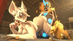 3d anthro aurora_(nbanoob) big_ass big_breasts big_penis breasts bubble_butt cleavage female furry futanari huge_ass huge_breasts huge_cock intersex mooseycus nipples penis pokemon pokemon_(species) tagme thick_thighs wide_hips zeraora