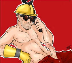 1boy country_boy cute engineer engineer_(team_fortress_2) male male_only petite solo team_fortress_2