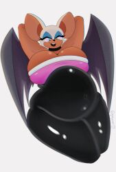rouge the bat from sonic (series) by gelycall