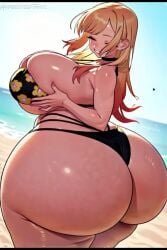 ai ai_generated animated big_ass big_breasts big_thighs gigantic_ass huge_ass huge_breasts hyper_ass hyper_thighs hypertrothicc kitagawa_marin no_sound sono_bisque_doll_wa_koi_wo_suru tagme thick_thighs video