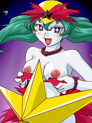 bishoujo_senshi_sailor_moon breasts nipples open_mouth purple_bonus tagme u-chouten