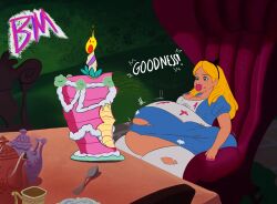 alice (disney) from alice in wonderland by booberries