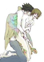 artist_request death_note l_lawliet light_yagami tagme yaoi