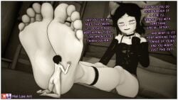 ashley graves from the coffin of andy and leyley by mei lee art