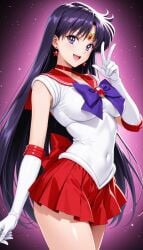 rei hino from bishoujo senshi sailor moon by pinky ai