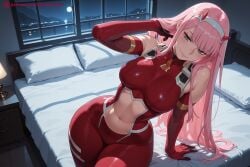 zero two (darling in the franxx) from darling in the franxx by kiraamane