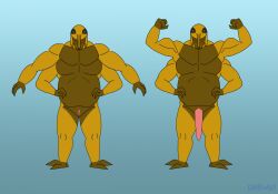 4_arms animal_genitalia animal_penis antennae_(anatomy) anthro arthropod beetle biceps bill_the_weevil cetacean_genitalia cetacean_penis danewolf_(artist) digital_drawing_(artwork) digital_media_(artwork) flexing flexing_bicep flexing_both_biceps genital_slit genitals hi_res insect male multi_arm multi_limb musclegut muscular muscular_male nude pecs penis tapering_penis weevil