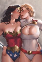 2girls ai_generated alien alien_girl alien_humanoid alien_look_like_human amazon ass big_ass big_breasts big_thighs blonde_female blonde_hair breasts curvaceous curvy curvy_figure dc dc_comics demigod demigoddess diana_of_themyscira diana_prince digital_media_(artwork) female hips hourglass_figure huge_ass huge_breasts huge_thighs humanoid justice_league justice_society_of_america kara_zor-el karen_starr kryptonian large_ass large_breasts large_thighs legs light-skinned_female light_skin mature mature_female phophopho power_girl slim_waist superman_(series) themysciran thick thick_hips thick_legs thick_thighs thighs voluptuous waist wide_hips wide_thighs wonder_woman wonder_woman_(series)